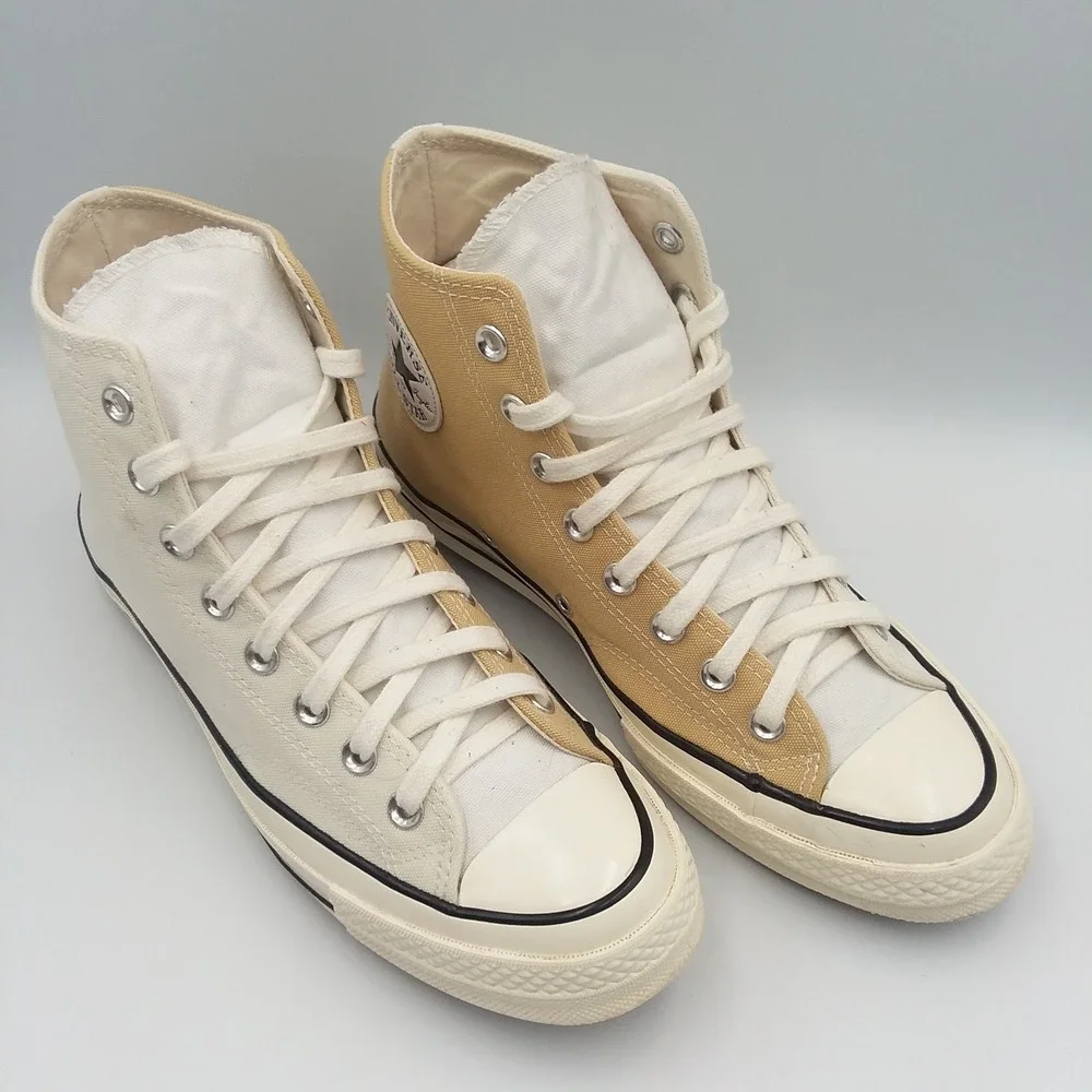 Converse Chuck Taylor All Star 70 Hi Tri-Panel Sesame‎ Egret  M7.5 W9.5 EUC - Picture 6 of 16